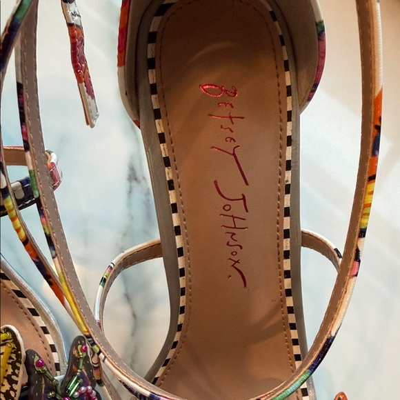 Betsey Johnson Colorful Butterfly Sandals - Picture 3 of 7